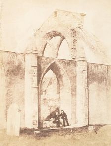 Edinburgh. Greyfriars Churchyard, 1843-47. Creators: David Octavius Hill, Robert Adamson, Hill & Adamson