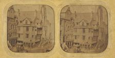 Edinburgh, John Knox's House, High St., 1855-1865. Creator: John Lennie