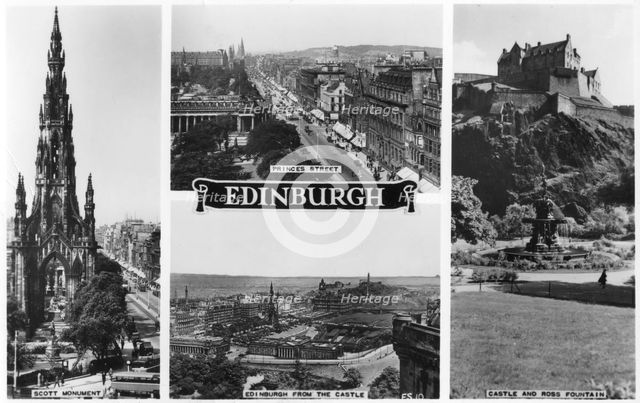 Edinburgh, Scotland, 20th century. Artist: Unknown