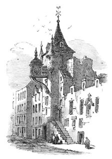Edinburgh: the Tolbooth, 1864. Creator: Unknown