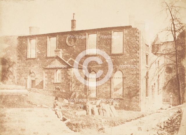 Edinburgh. The Orphan Hospital, 1843-47. Creators: David Octavius Hill, Robert Adamson, Hill & Adamson.