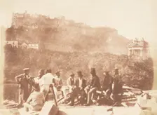Edinburgh. The Royal High School, 1843-47. Creators: David Octavius Hill, Robert Adamson, Hill & Adamson