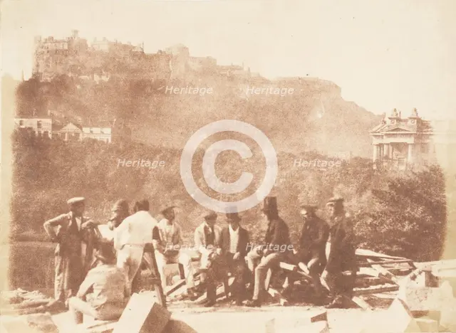 Edinburgh. The Royal High School, 1843-47. Creators: David Octavius Hill, Robert Adamson, Hill & Adamson.