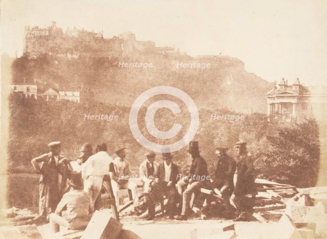 Edinburgh. The Royal High School, 1843-47. Creators: David Octavius Hill, Robert Adamson, Hill & Adamson.
