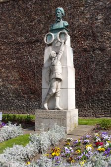 Edith Cavell Memorial, Norwich Cathedral, Norfolk, 2010. Creator: Peter Thompson