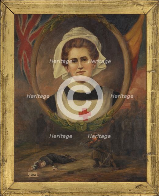 Edith Cavell, c1910s. Creator: Unknown.