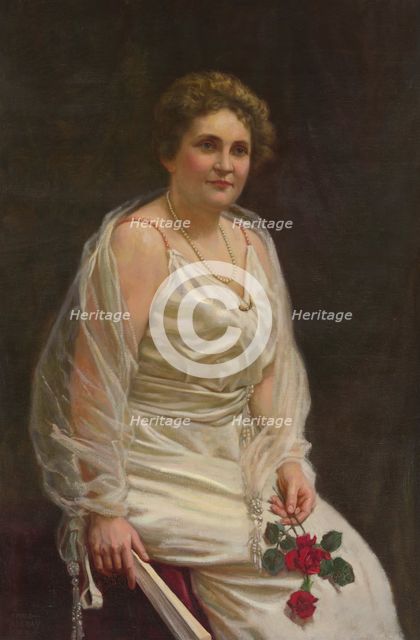 Edith Bolling Galt Wilson, 1924. Creator: Emile Alexay.