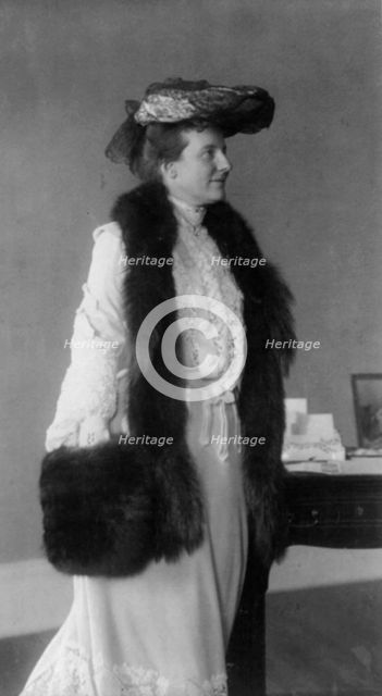 Edith Kermit Carow Roosevelt, 1861-1948, 1902. Creator: Frances Benjamin Johnston.