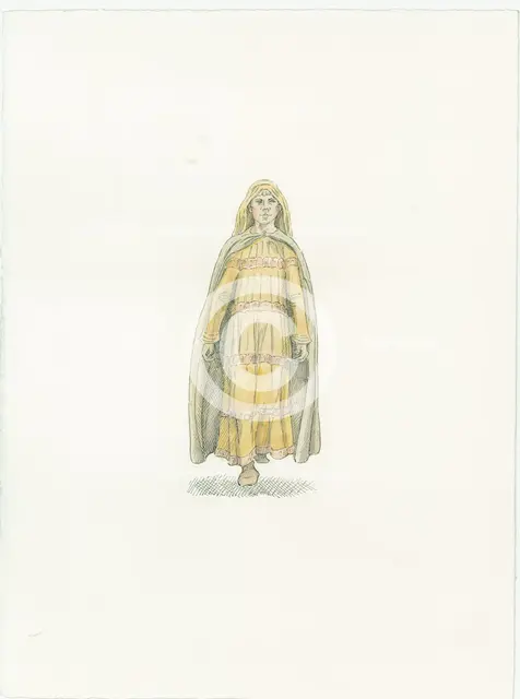 Edith of Wessex, c1066 (2015). Creator: Judith Dobie.