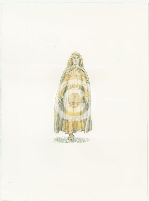 Edith of Wessex, c1066 (2015). Creator: Judith Dobie.
