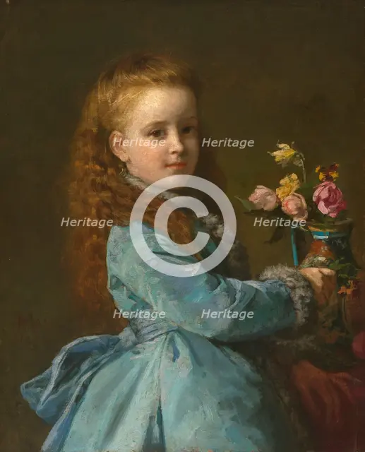 Edith Wharton, 1870. Creator: Edward Harrison May.
