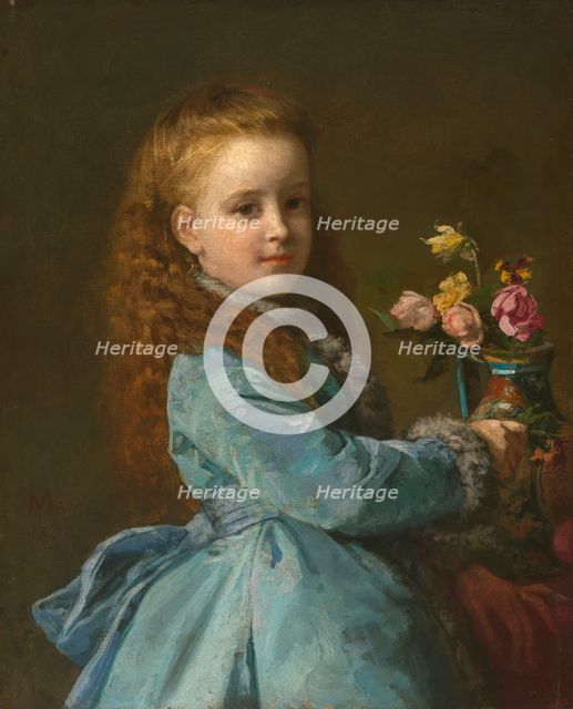 Edith Wharton, 1870. Creator: Edward Harrison May.