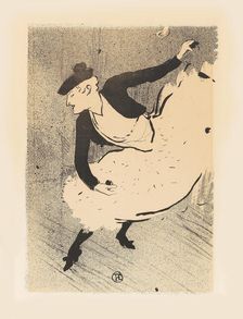 Edmée Lescot, 1893. Creator: Toulouse-Lautrec, Henri, de (1864-1901)
