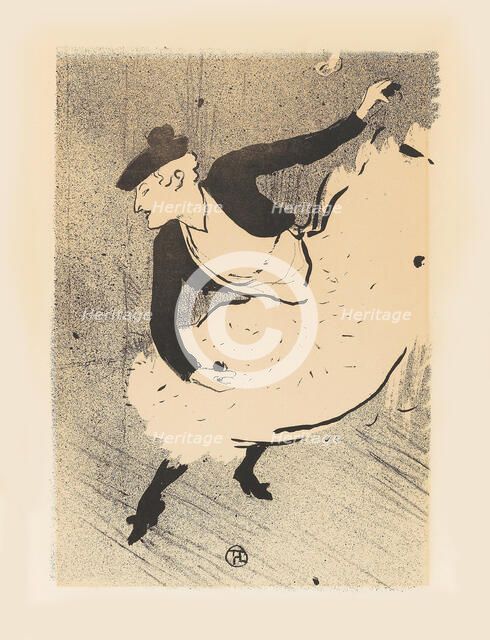 Edmée Lescot, 1893. Creator: Toulouse-Lautrec, Henri, de (1864-1901).