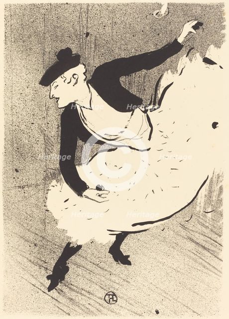 Edmée Lescot, 1893. Creator: Henri de Toulouse-Lautrec.