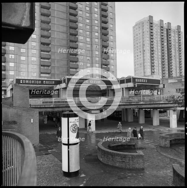 Edmonton Green Shopping Centre, New Road, Edmonton Green, Enfield, London, 1980. Creator: Department of the Environment.