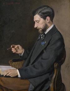 Edmond Maître, 1869. Creator: Frédéric Bazille