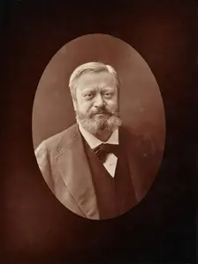 Edmond About, 1870-1875. Creator: Nadar