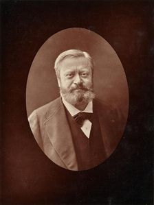 Edmond About, 1870-1875. Creator: Nadar