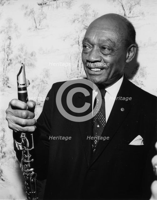 Edmond Hall, 1966. Creator: Brian Foskett.