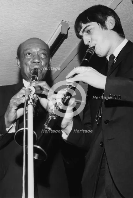 Edmond Hall, Andy Cooper and Alan Elsdon Band, 1966. Creator: Brian Foskett.