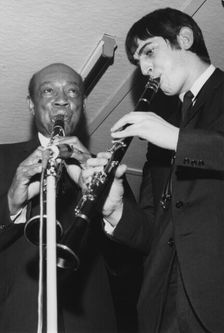 Edmond Hall, Andy Cooper and Alan Elsdon Band, 1966. Creator: Brian Foskett
