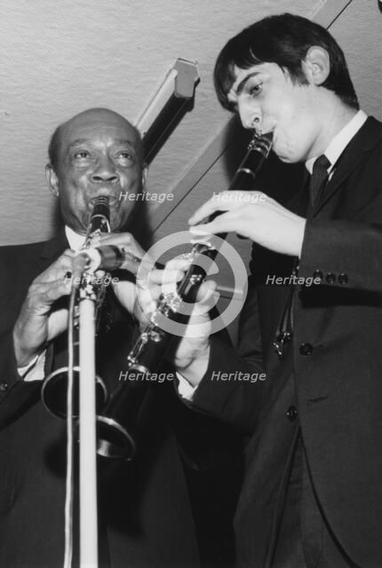 Edmond Hall, Andy Cooper and Alan Elsdon Band, 1966. Creator: Brian Foskett.