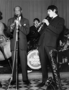 Edmond Hall, Andy Cooper, Billy Law and Alan Elsdon Band, 1966. Creator: Brian Foskett