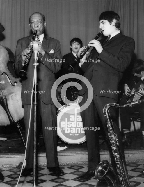 Edmond Hall, Andy Cooper, Billy Law and Alan Elsdon Band, 1966. Creator: Brian Foskett.