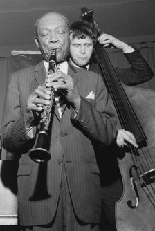 Edmond Hall, Mick Gilligan and the Alan Elsdon Band, 1966. Creator: Brian Foskett