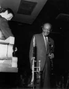 Edmond Hall, Mick Gilligan and the Alan Elsdon Band, 1966. Creator: Brian Foskett