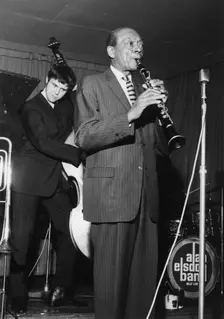Edmond Hall, Mick Gilligan and the Alan Elsdon Band, 1966. Creator: Brian Foskett
