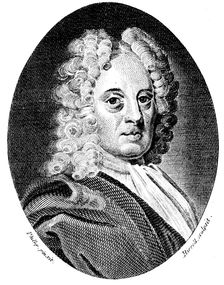 Edmond Halley, English astronomer and mathematician, c1720 (1794). Creator: A Birrell