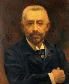 Edmond Isidore Etienne Nocard, microbiologist. Creator: Emile Delbos