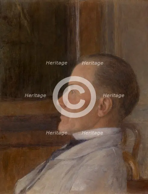 Edmond Khnopff, the Painter's Father. Creator: Fernand Khnopff.