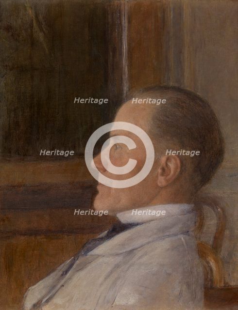 Edmond Khnopff, the Painter's Father. Creator: Fernand Khnopff.