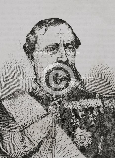 Edmond Leboeuf (1809-1888), French general, Marshal of France, 1870.  Creator: Unknown.