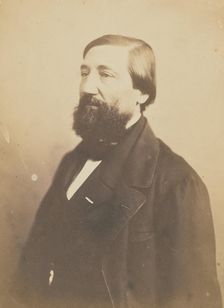 Edmond Thierry, journaliste, 1855-1859. Creator: Nadar