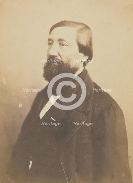 Edmond Thierry, journaliste, 1855-1859. Creator: Nadar.