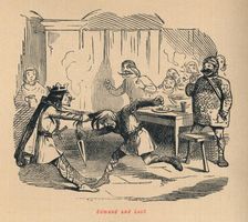 Edmund and Leof c1860, (c1860). Artist: John Leech