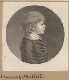 Edmund G. Dutilh, 1802. Creator: Charles Balthazar Julien Févret de Saint-Mémin