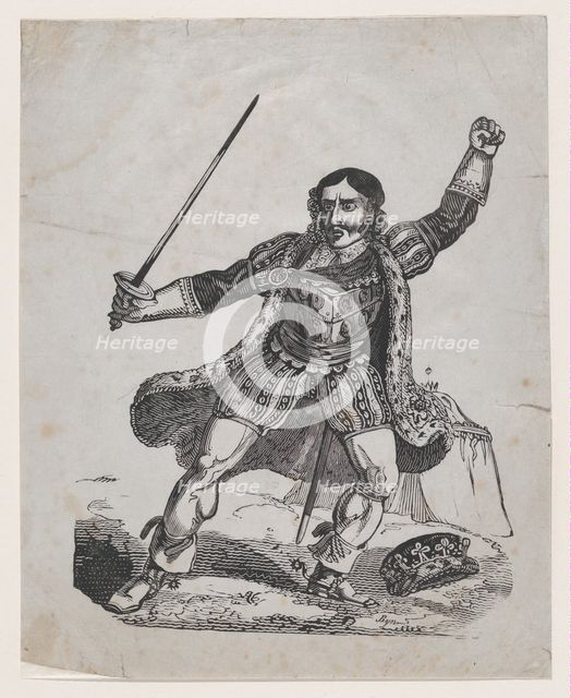 Edmund Kean as Richard III, 1815-1833. Creator: John Byrne.