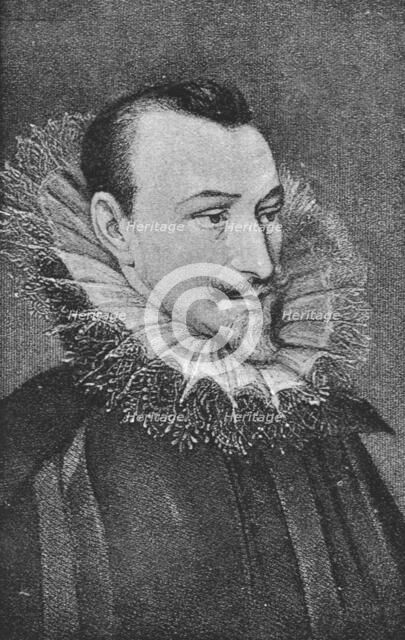 ''Edmund Spenser, author of the "Faerie Queen"', 1890. Creator: Unknown.
