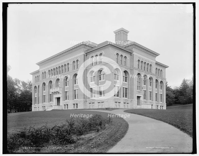 Edmunds High School, Burlington, Vt., between 1900 and 1906. Creator: Unknown.