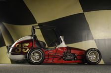 Edmunds midget race car 1976. Artist: Simon Clay