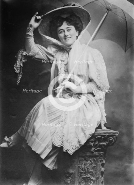 Edna Wallace Hopper, between c1910 and c1920. Creator: Bain News Service.