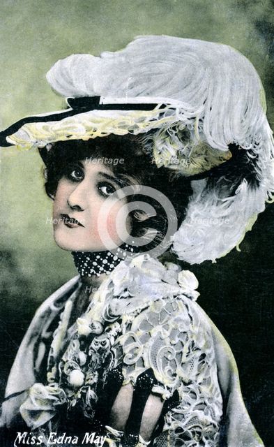 Edna May (1878-1948), American singer and actress, early 20th century. Artist: Unknown