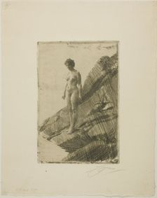 Edö, 1907. Creator: Anders Leonard Zorn
