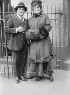 Edoardo Ferrari-Fontana & Margaret Matzenauer, 1915. Creator: Bain News Service