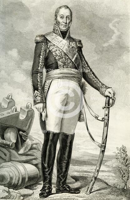 Edouard Adolphe Casimir Joseph Mortier, 1804, (1839). Creator: Ruhiere.